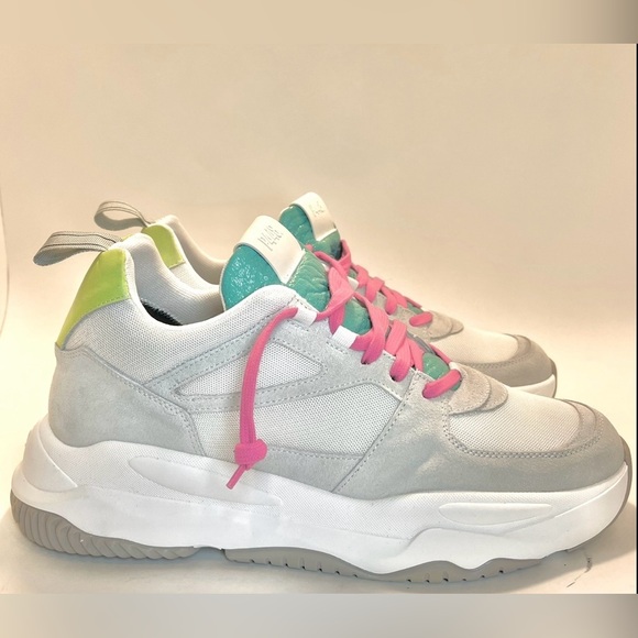 NWOT P448 Women's Luke Sneakers Shabby Nib Size 43 EU (12.5-13 US) - Picture 3 of 11